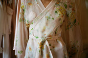 Limited Edition Luna Silk Chiffon Floral Kimono Wrap