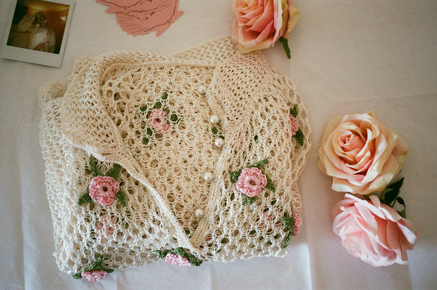 Georgina Rose Crochet Dress