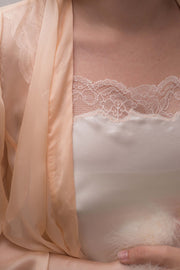 Seraphina Bias Cut Midi Silk Slip Dress