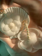 Lolita Gardenia Flora Earrings: Large