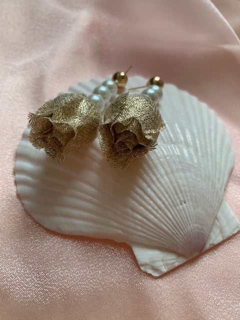 Beatrix Petite Rosebud Flora Earrings
